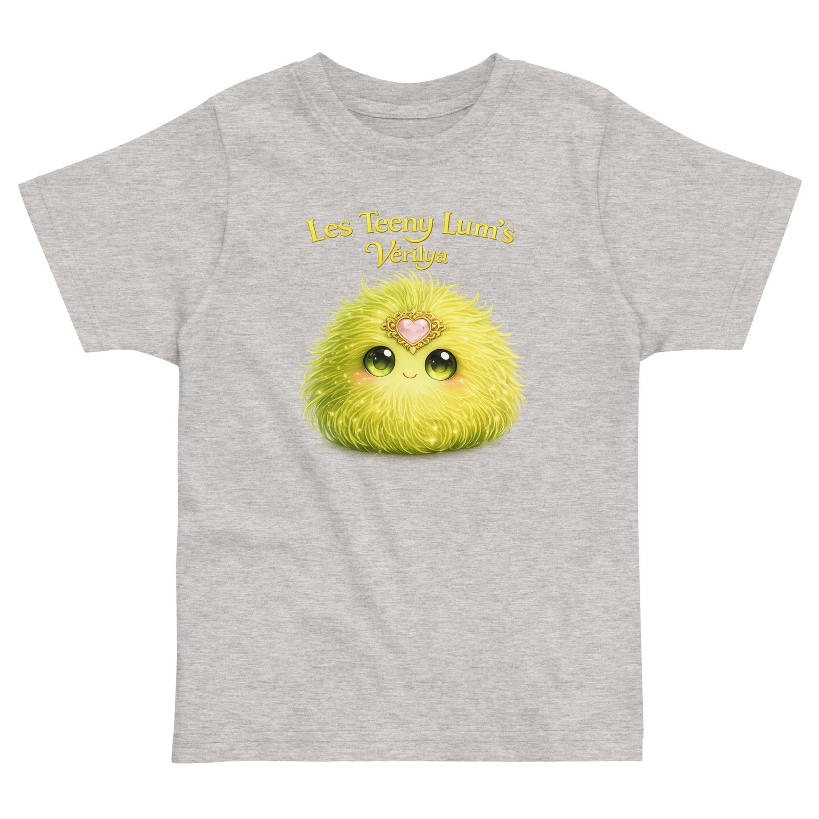 Tee-shirt Teeny Lum’s (2/6 ans) Vérilya – Chakra Cœur – Amour & Bienveillance (6 coloris) – Image 4