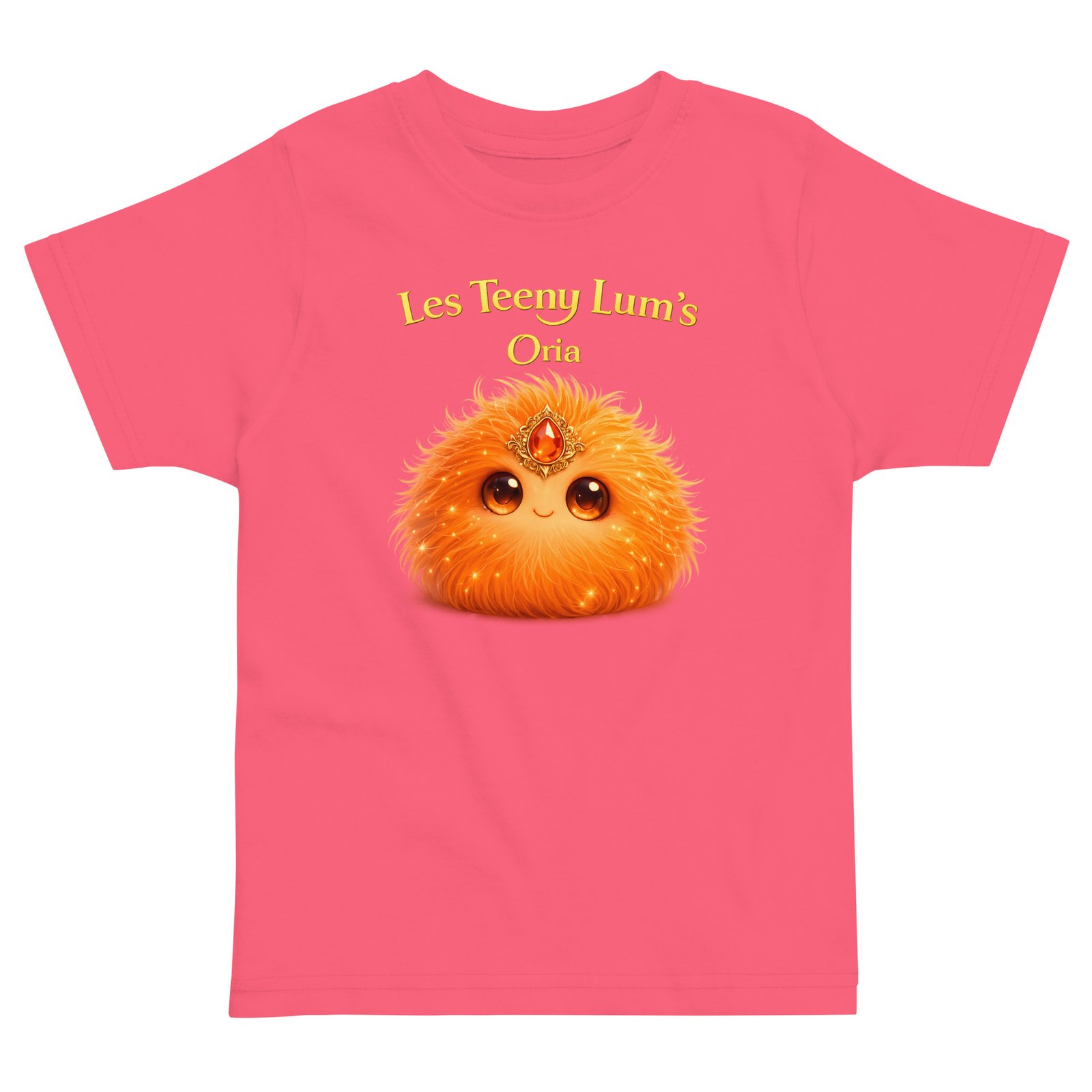 Tee-shirt Teeny Lum’s (2/6 ans) Oria – Chakra Sacré – Créativité & Joie (6 coloris) – Image 3