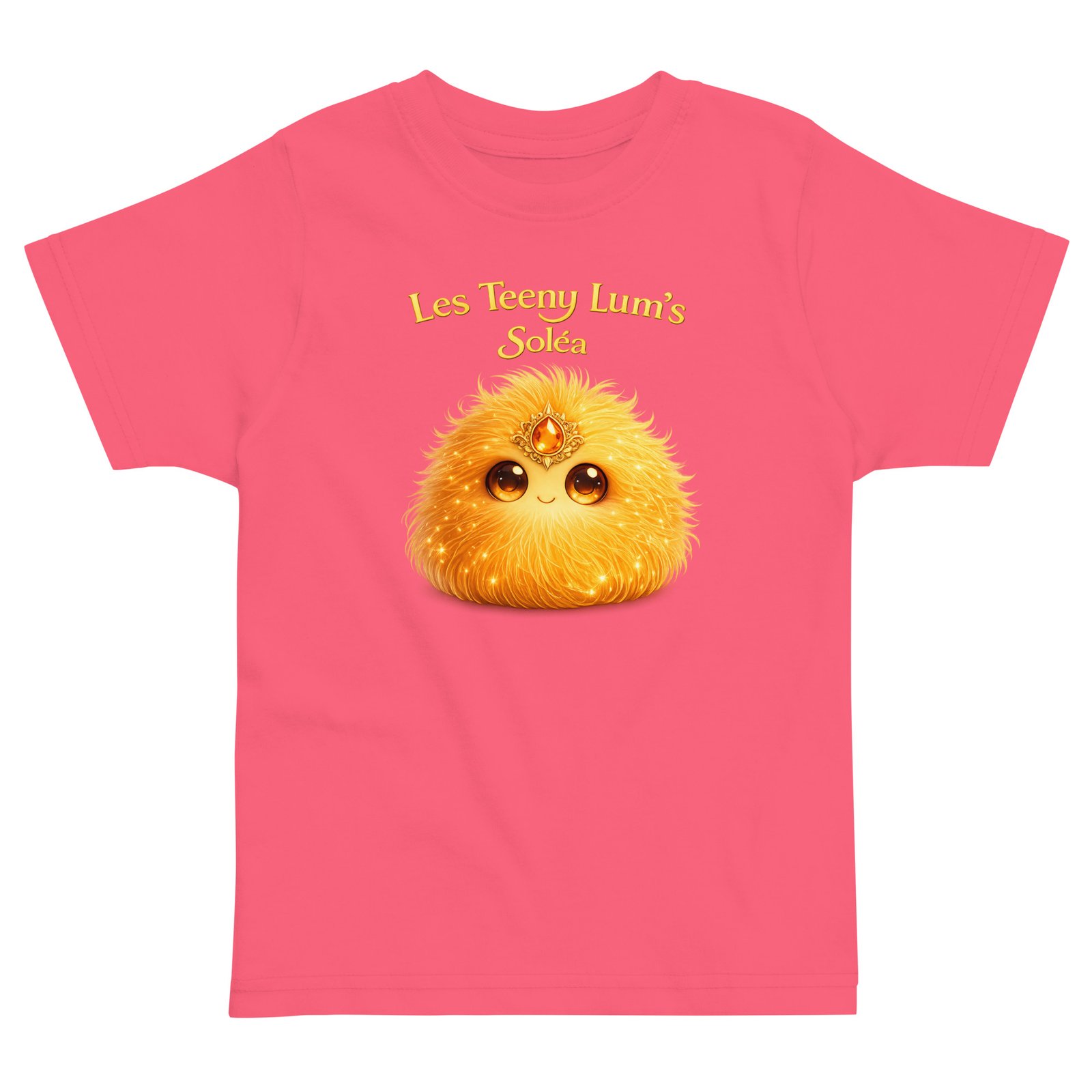 Tee-shirt Teeny Lum’s (2/6 ans) Soléa – Chakra Solaire – Estime de soi & Rayonnement (6 coloris) – Image 3