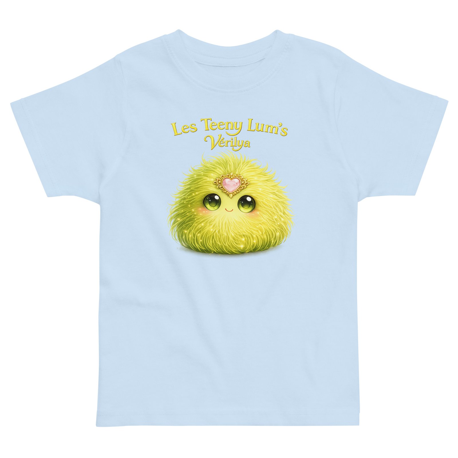Tee-shirt Teeny Lum’s (2/6 ans) Vérilya – Chakra Cœur – Amour & Bienveillance (6 coloris) – Image 5