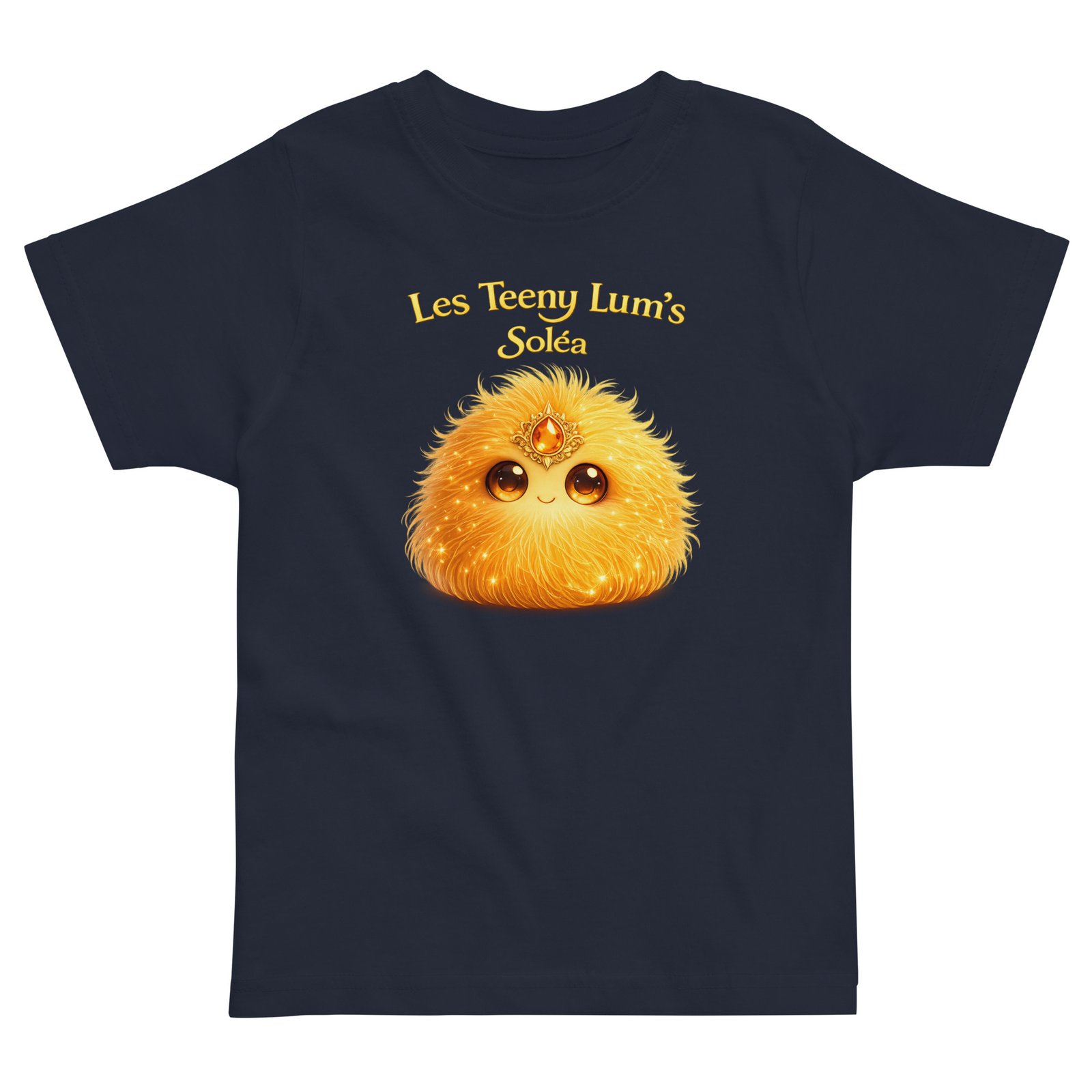 Tee-shirt Teeny Lum’s (2/6 ans) Soléa – Chakra Solaire – Estime de soi & Rayonnement (6 coloris) – Image 2