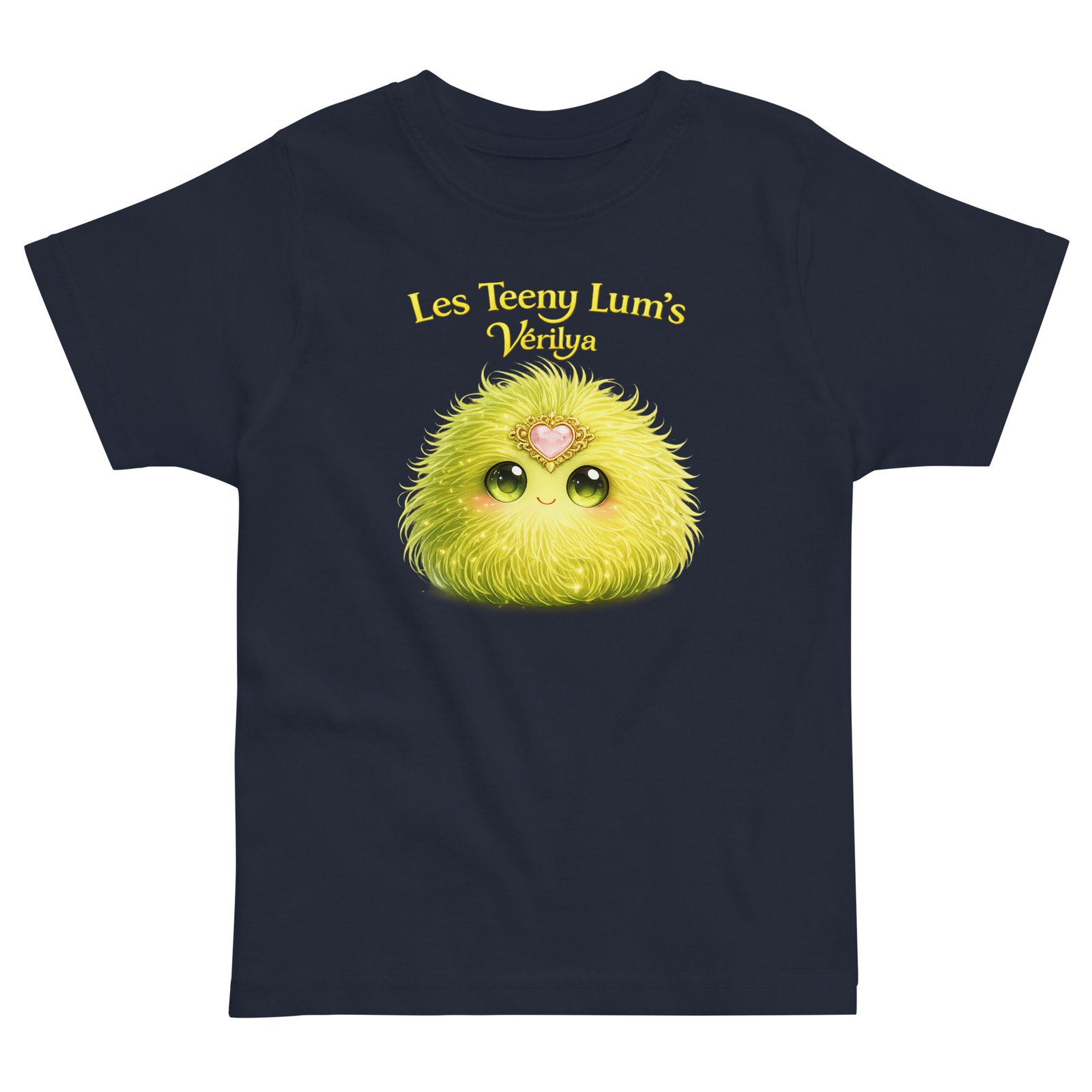 Tee-shirt Teeny Lum’s (2/6 ans) Vérilya – Chakra Cœur – Amour & Bienveillance (6 coloris) – Image 2
