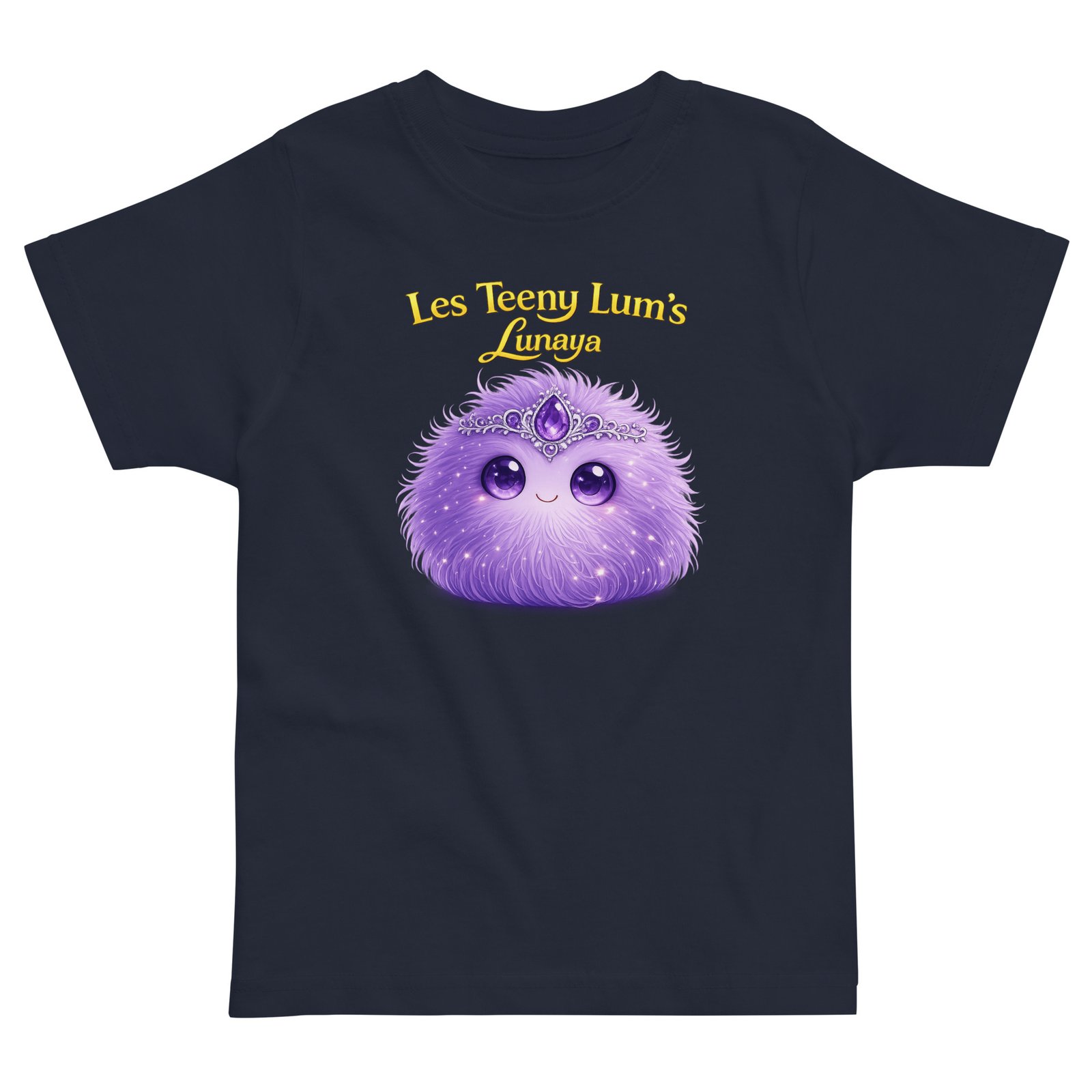 Tee-shirt Teeny Lum’s (2/6 ans) Lunaya – Chakra du Troisième Œil – Intuition & Imagination (6 coloris) – Image 2