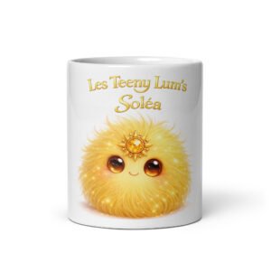 Mug Chakra Solaire – Soléa | Mug enfant 330 ml – Univers Teeny Lum’s