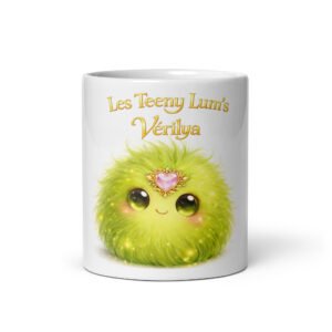 Mug Chakra du Cœur – Vérilya | Mug enfant 330 ml – Univers Teeny Lum’s