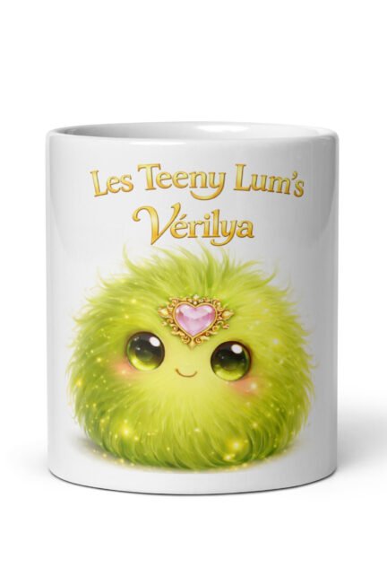 Mug Chakra du Cœur – Vérilya | Mug enfant 330 ml – Univers Teeny Lum’s