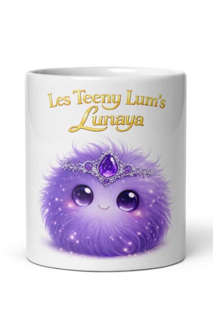 Mug Chakra du Troisième Œil – Lunaya | Mug enfant 330 ml – Univers Teeny Lum’s