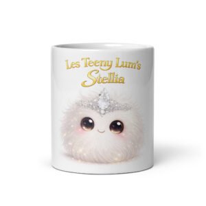 Mug Chakra Couronne – Stellia | Mug enfant 330 ml – Univers Teeny Lum’s