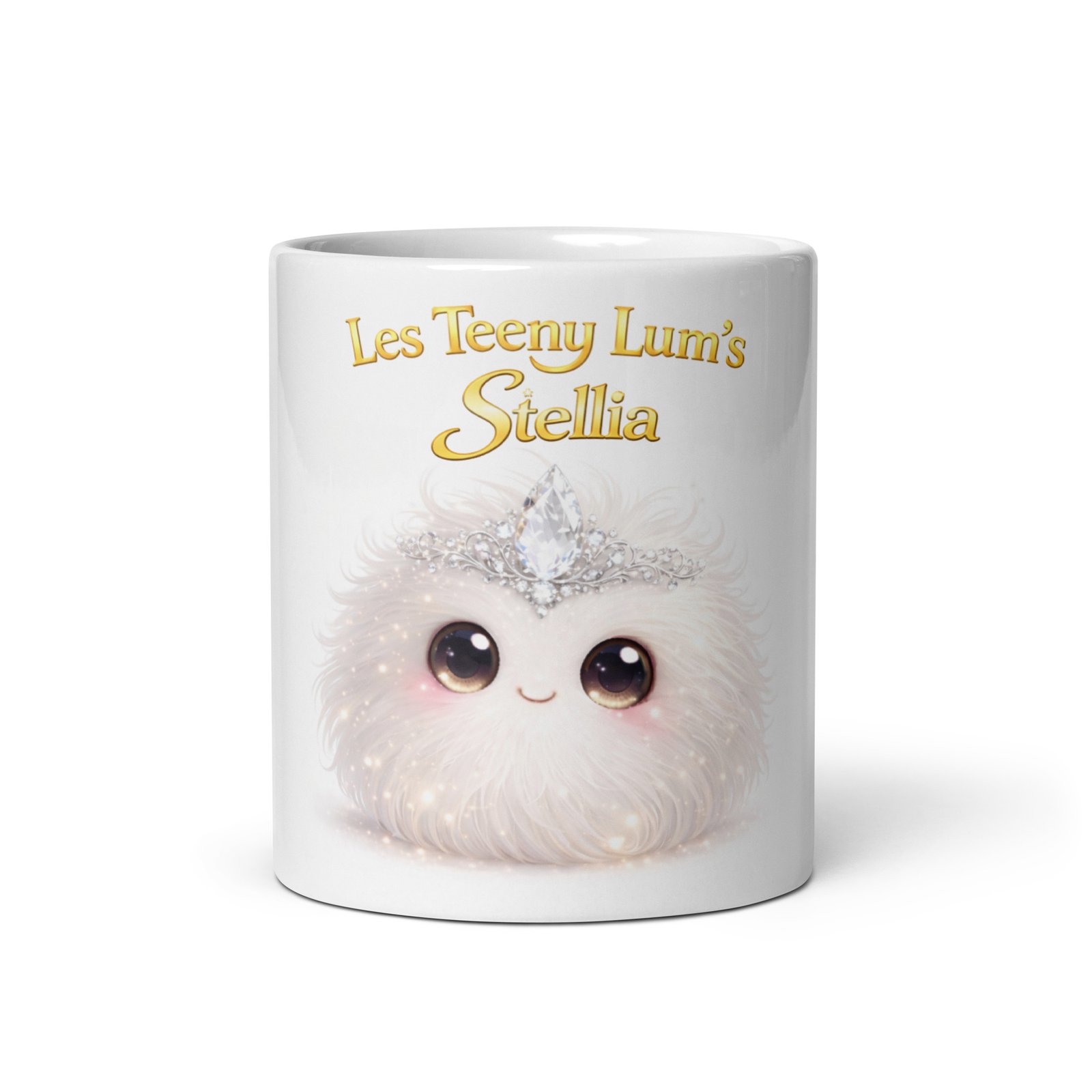 Mug Chakra Couronne – Stellia | Mug enfant 330 ml – Univers Teeny Lum’s
